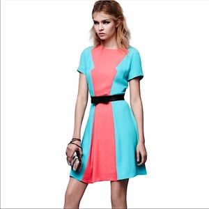 PRABAL GURUNG color-block dress. 16  NWT